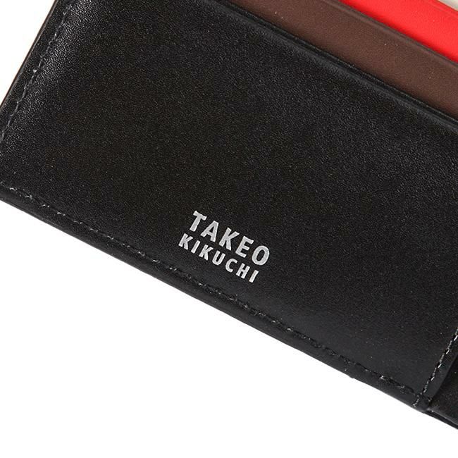 正規取扱店】タケオキクチ シグマ小物 二つ折り財布 TAKEO