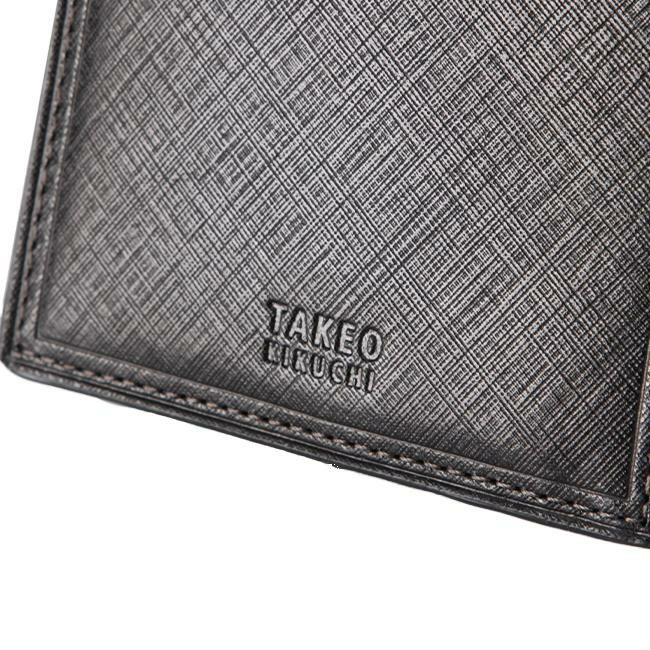 正規取扱店】タケオキクチ シグマ小物 二つ折り財布 TAKEO