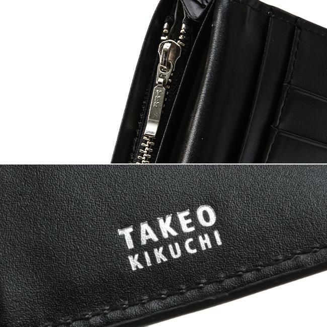 竹オデオ　 TAKEO KIKUCHI タケオキクチ 長財布 財布 クォーター ロング