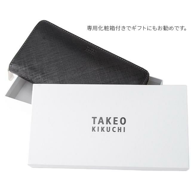タケ子様 正規取扱店】タケオキクチ シグマ小物 長財布 TAKEO KIKUCHI tk