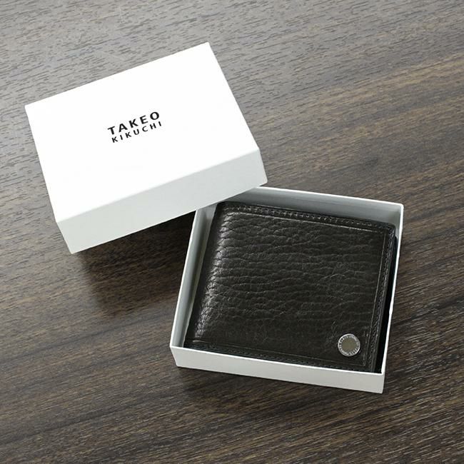 タケオキクチ コイン小物 二つ折り財布 TAKEO KIKUCHI tk-730615