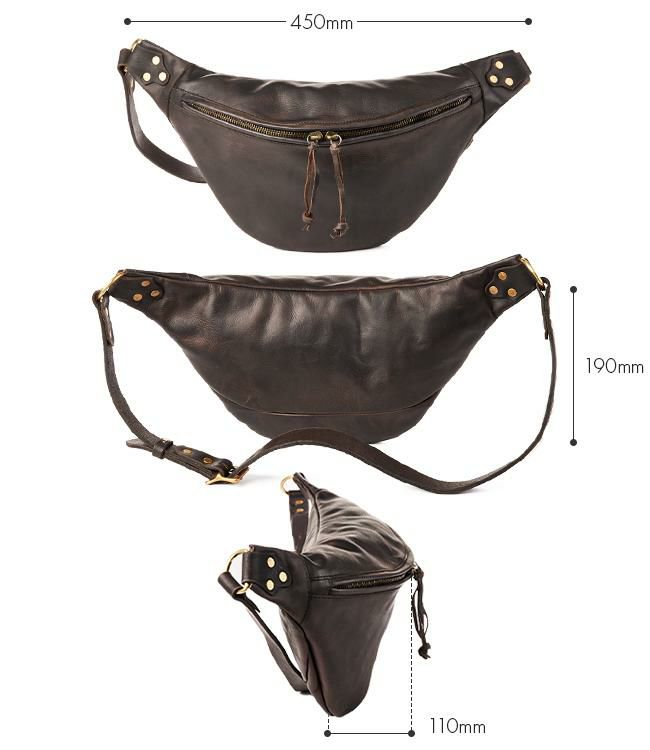 ヴァスコ オールドオイル ウエストバッグ vasco vs-243l