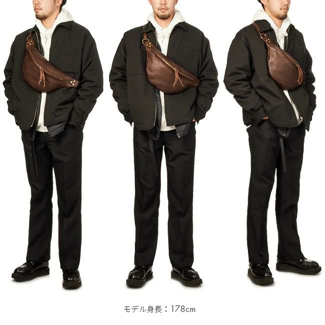 ヴァスコ オールドオイル ウエストバッグ vasco vs-243l