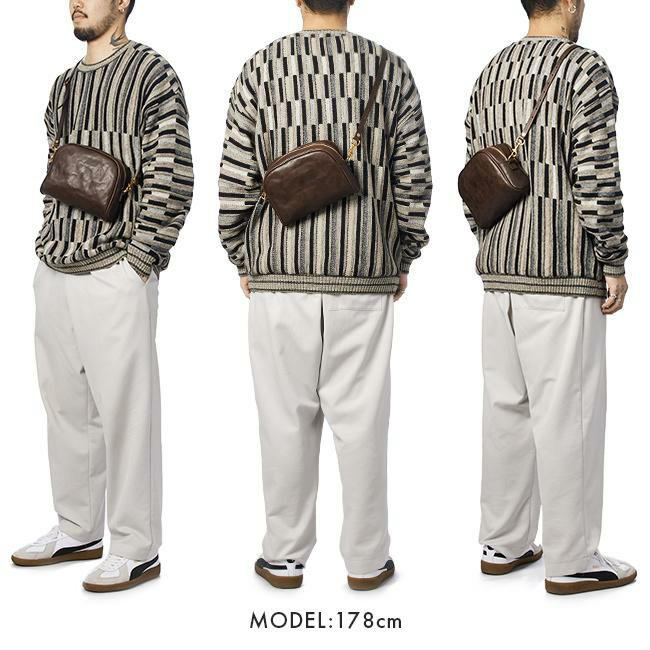 ヴァスコ オールドオイル ショルダーバッグ vasco vs-296l