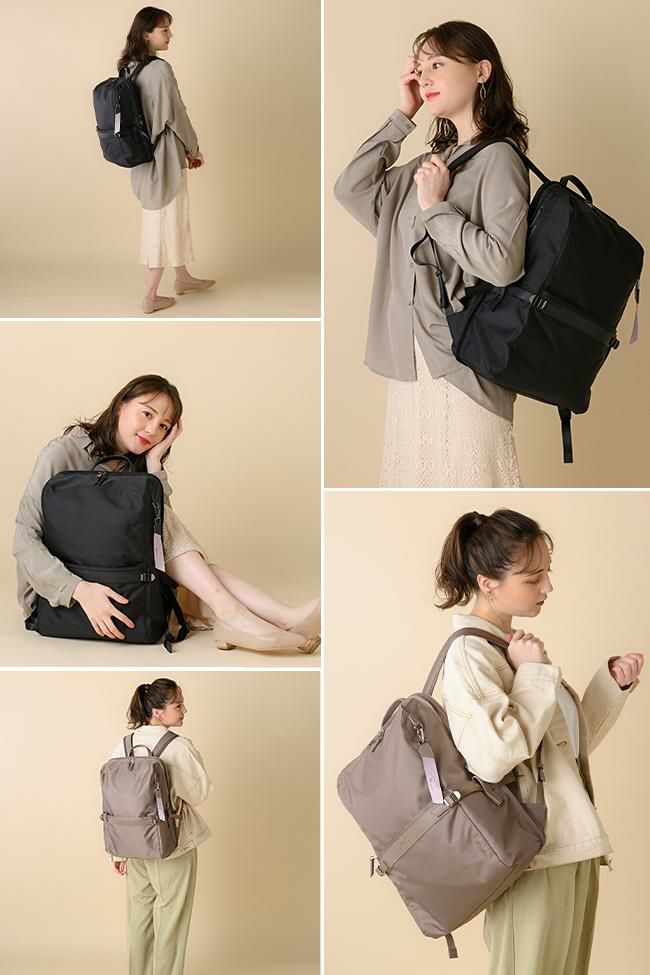 ダブルアンドデイナイト リッカ スクエアリュック ビジネスリュック W&.Day/Night w-11713