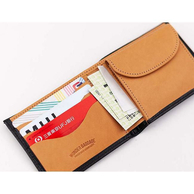 ワンダーバゲージ  二つ折り財布 WONDER BAGGAGE wb-a-010
