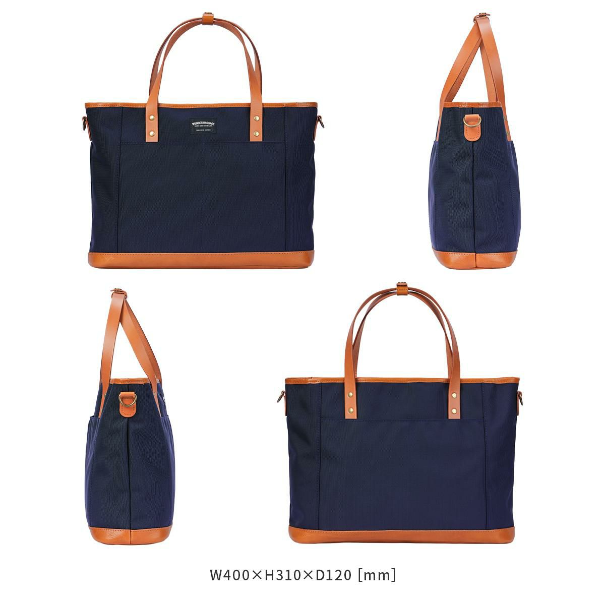 ワンダーバゲージ グッドマンズ トートバッグ WONDER BAGGAGE wb-g-004