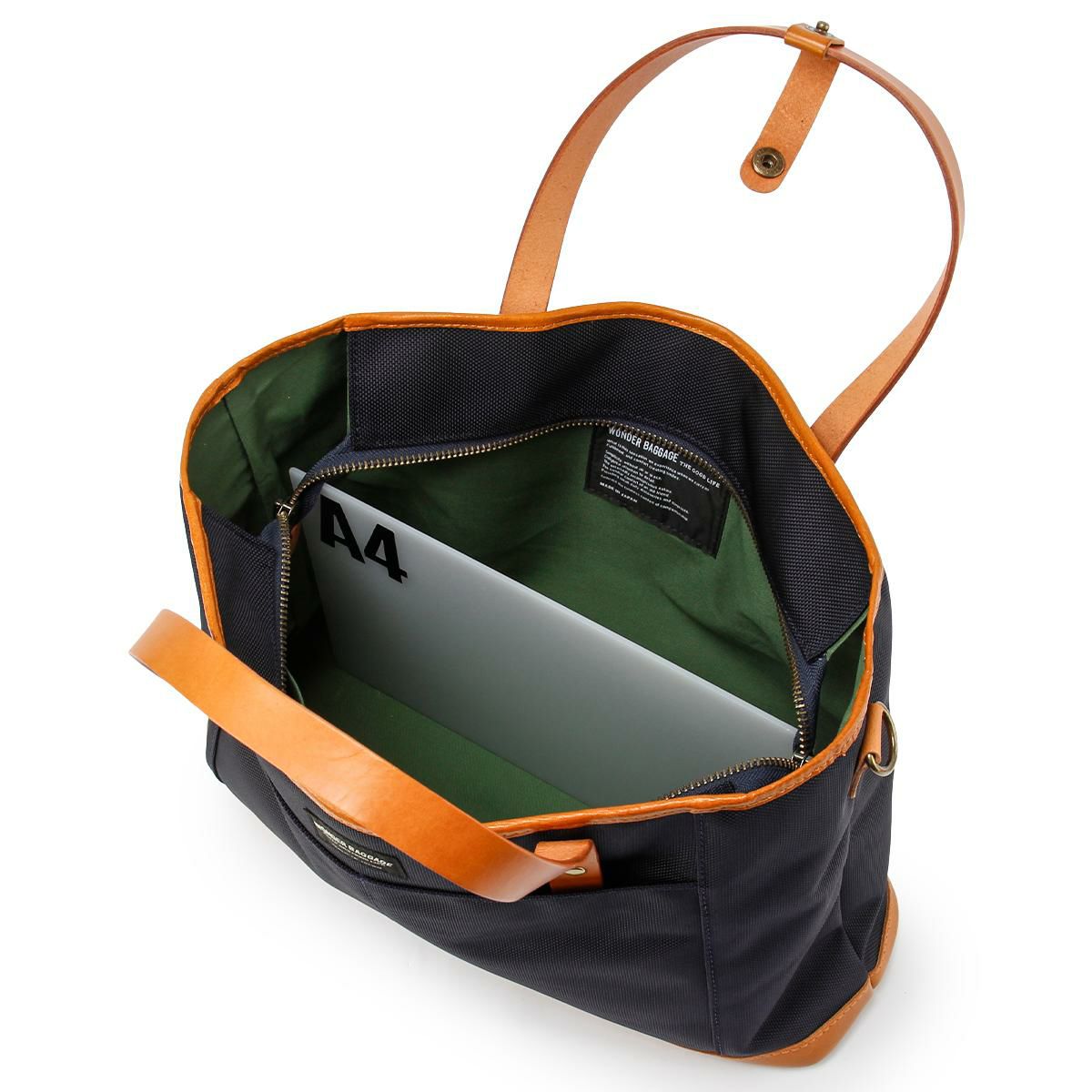 ワンダーバゲージ グッドマンズ トートバッグ WONDER BAGGAGE wb-g-004