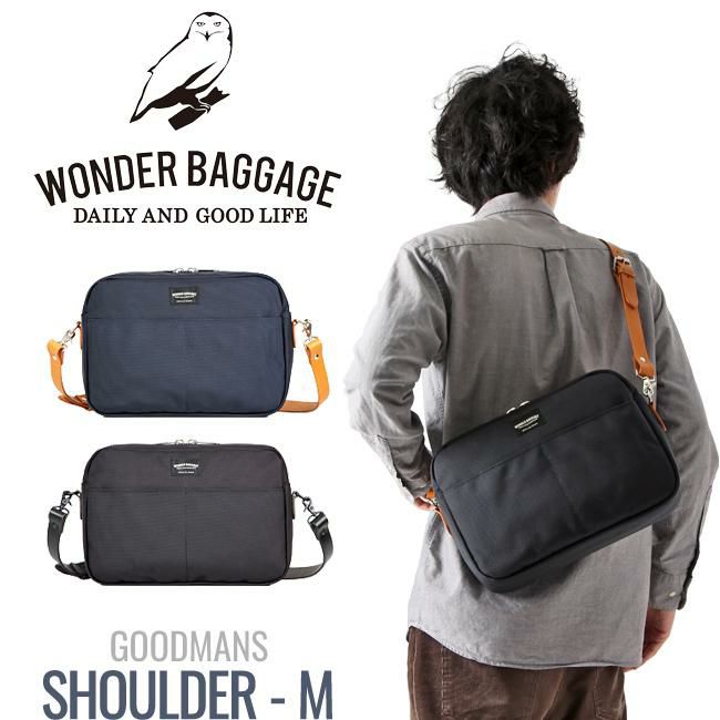 ワンダーバゲージ グッドマンズ ショルダーバッグ WONDER BAGGAGE wb-g-005
