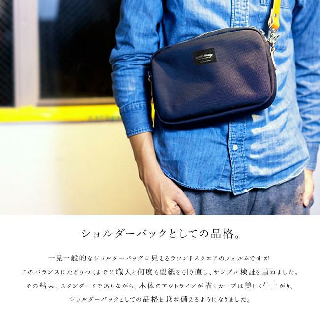 ワンダーバゲージ グッドマンズ ショルダーバッグ WONDER BAGGAGE wb-g-006