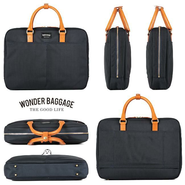 ワンダーバゲージ グッドマンズ ブリーフケース WONDER BAGGAGE wb-g-011