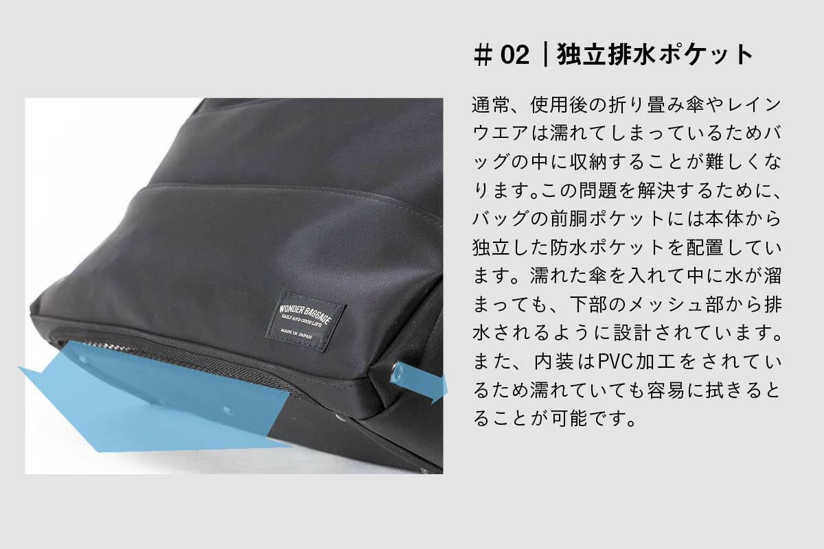 ワンダーバゲージ グッドマンズ ブリーフケース WONDER BAGGAGE wb-g-020