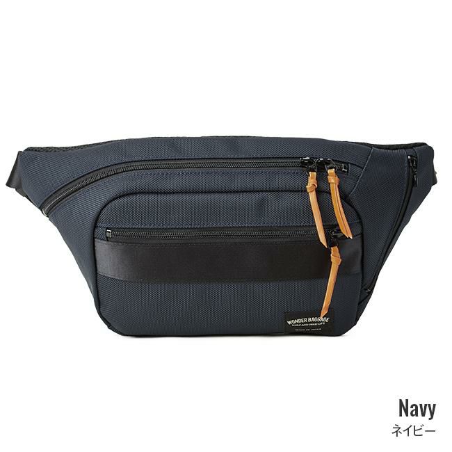 ワンダーバゲージ グッドマンズ ウエストバッグ WONDER BAGGAGE wb-g-024