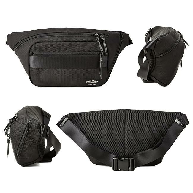 ワンダーバゲージ グッドマンズ ウエストバッグ WONDER BAGGAGE wb-g-024