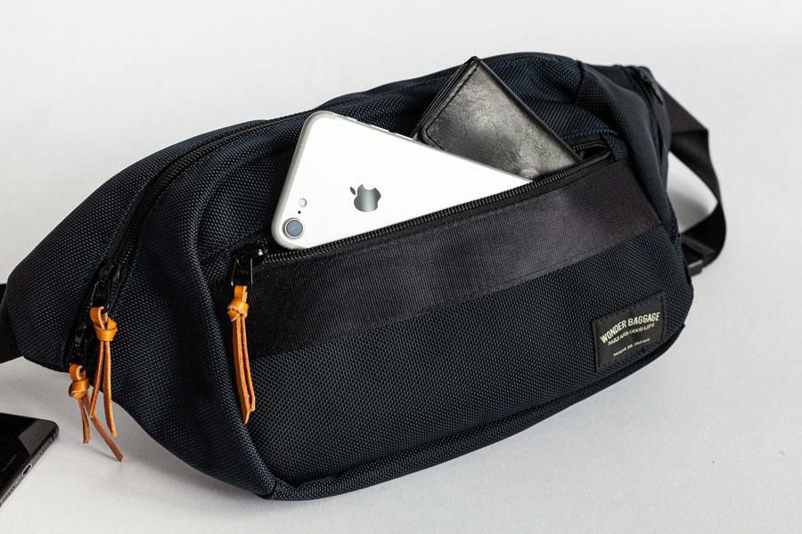ワンダーバゲージ グッドマンズ ウエストバッグ WONDER BAGGAGE wb-g-024