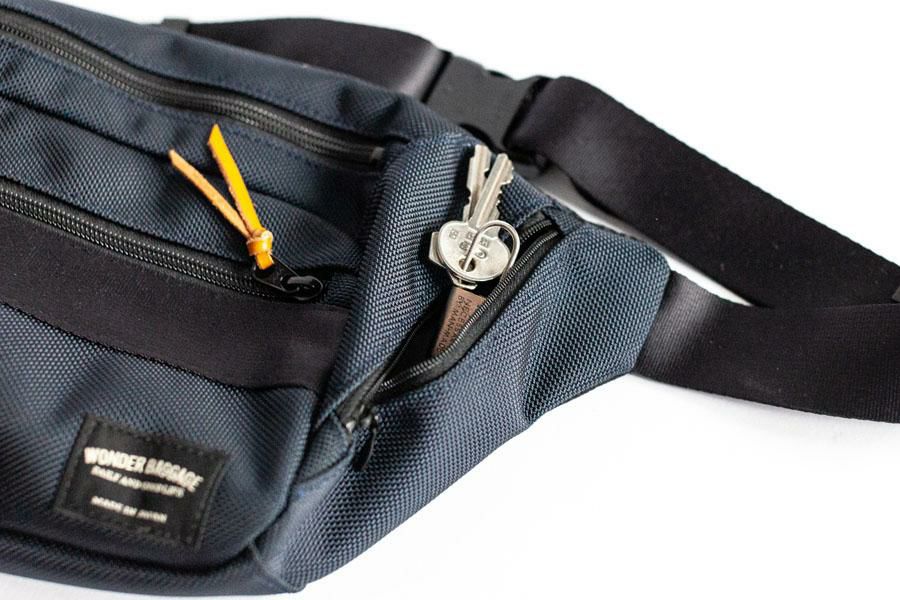 ワンダーバゲージ グッドマンズ ウエストバッグ WONDER BAGGAGE wb-g-024