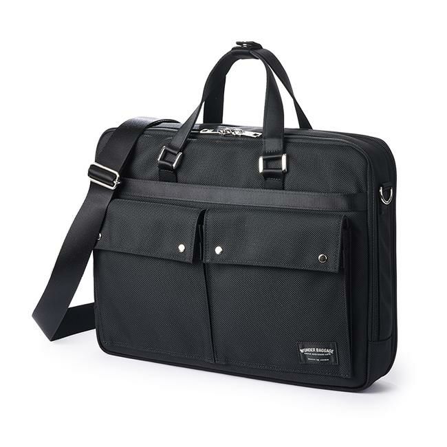 ワンダーバゲージ グッドマンズ ブリーフケース WONDER BAGGAGE wb-g-030