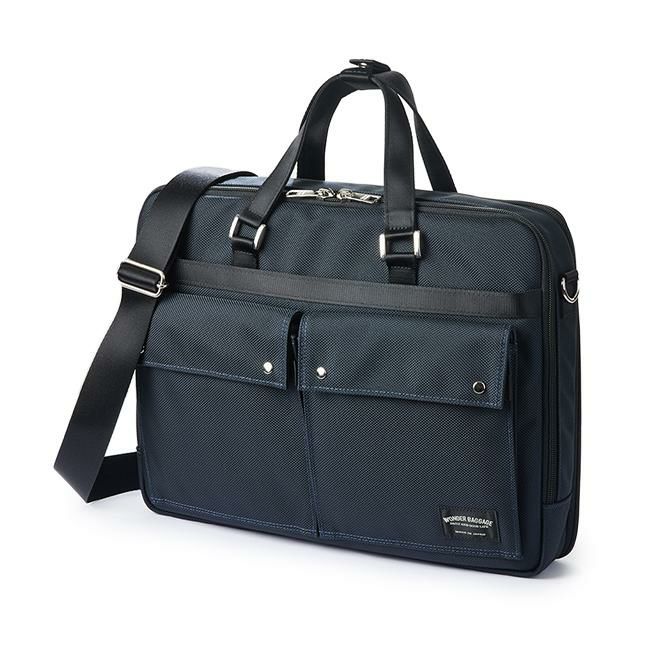 ワンダーバゲージ グッドマンズ ブリーフケース WONDER BAGGAGE wb-g-030
