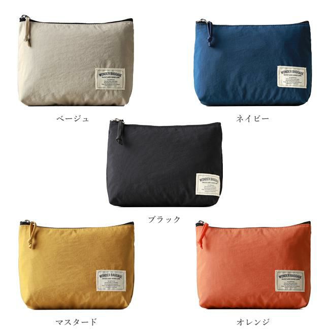 ワンダーバゲージ サニー ポーチ WONDER BAGGAGE wb-s-008