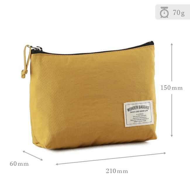 ワンダーバゲージ サニー ポーチ WONDER BAGGAGE wb-s-008