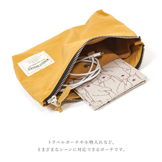 ワンダーバゲージ サニー ポーチ WONDER BAGGAGE wb-s-008