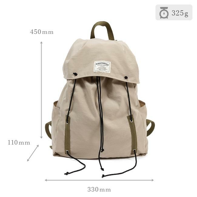 ワンダーバゲージ サニー リュック WONDER BAGGAGE wb-s-009