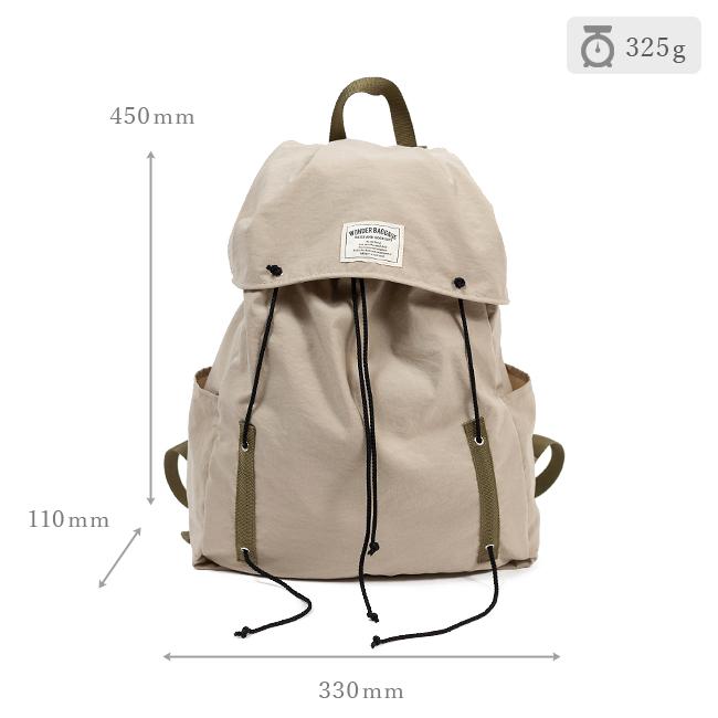 ワンダーバゲージ サニー リュック WONDER BAGGAGE wb-s-009