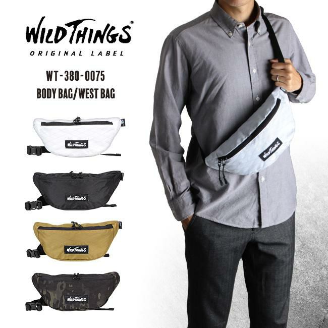 ワイルドシングス MATER-X-PAC ウエストバッグ  wt-380-0075