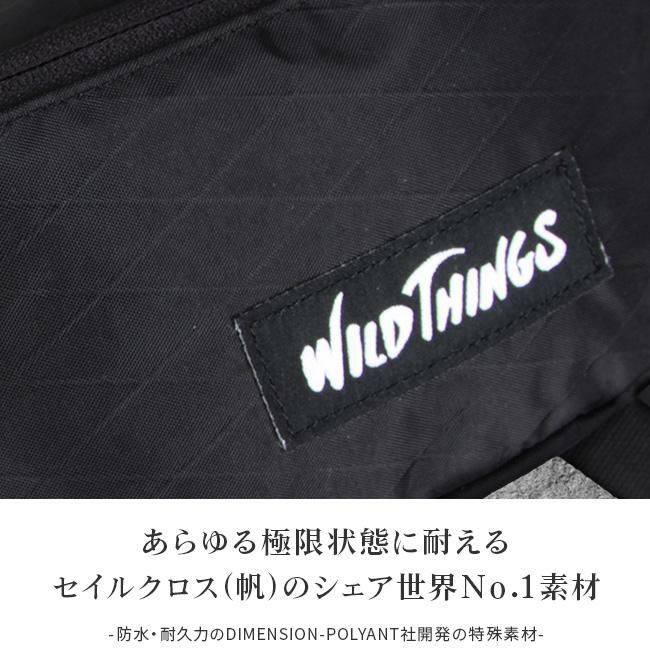 ワイルドシングス MATER-X-PAC ウエストバッグ  wt-380-0075