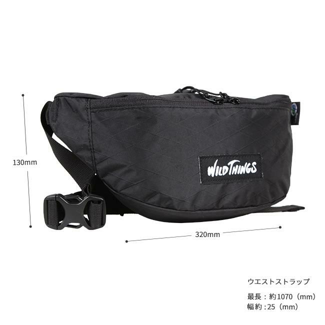 ワイルドシングス MATER-X-PAC ウエストバッグ  wt-380-0075