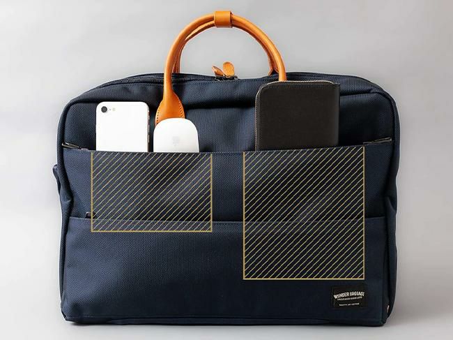 ワンダーバゲージ WR ブリーフケース WONDER BAGGAGE zwb-g-020