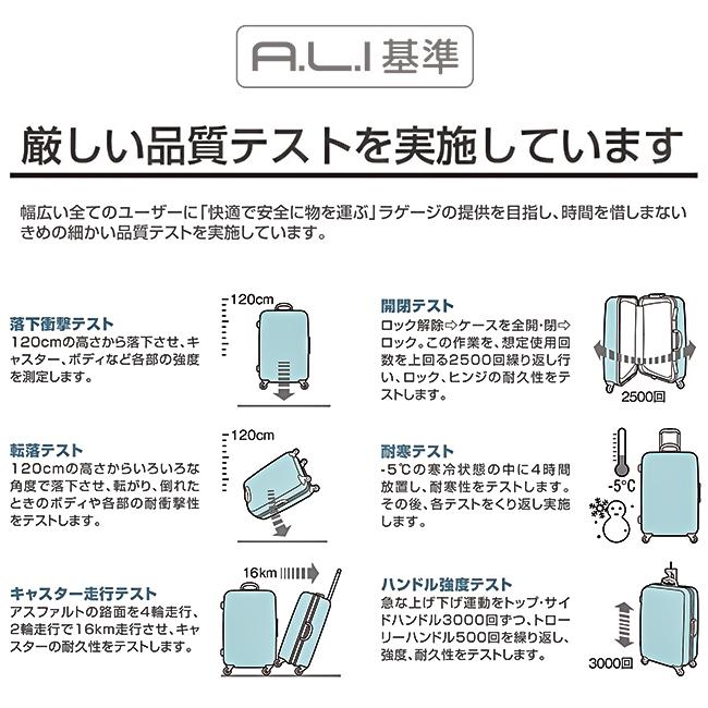アジアラゲージ  キャリーケース ソフト A.L.I alk-7011-28