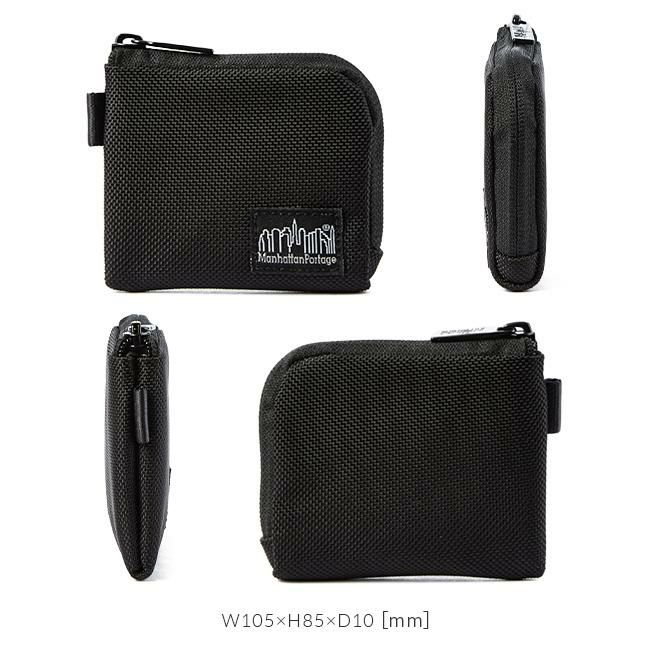 マンハッタンポーテージ ブラックレーベル バリスティック 二つ折り財布 Manhattan Portage BLACK LABEL mp2003bl
