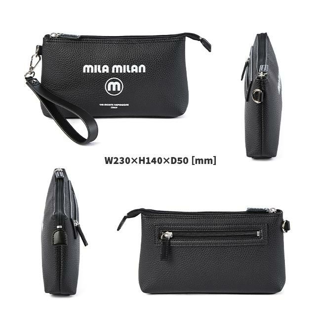 ミラミラン コルソ クラッチバッグ セカンドバッグ mila milan mila-250201