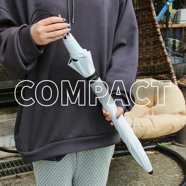 バグスロウ×アンベル カルクト 長傘 全天候型 晴雨兼用 完全遮光 遮熱 UVカット Amvel HEATBLOCK KALCT bugSlaw A1563