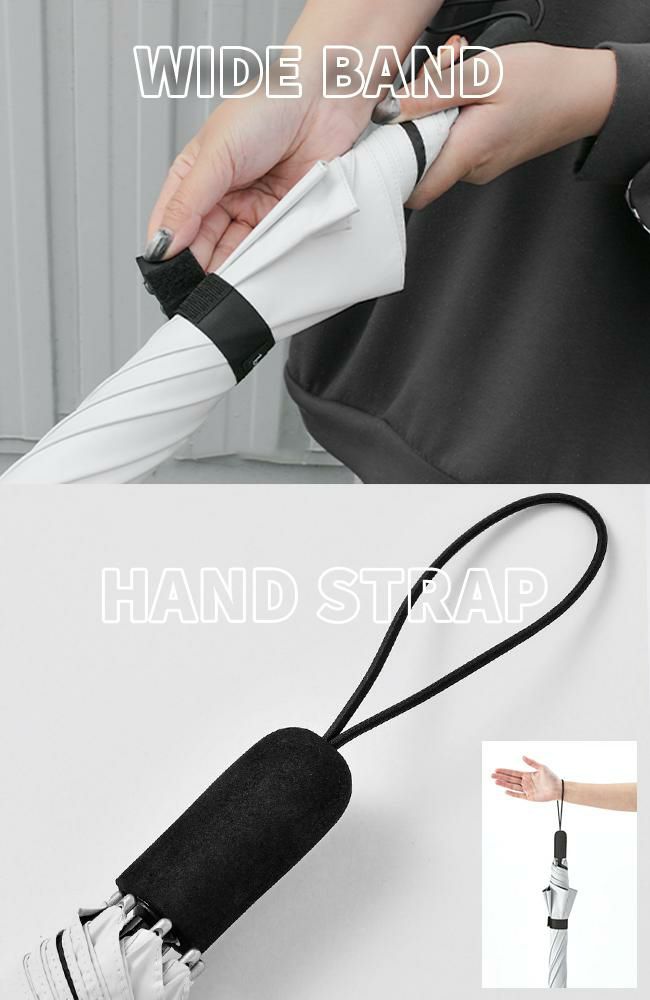 バグスロウ×アンベル カルクト 長傘 全天候型 晴雨兼用 完全遮光 遮熱 UVカット Amvel HEATBLOCK KALCT bugSlaw A1563