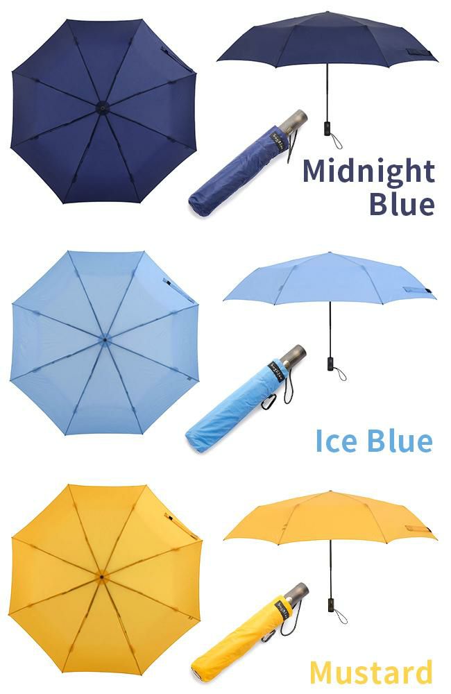 バグスロウ×アンベル ベリカル8 折りたたみ傘 8本骨 自動開閉 ワンタッチ 軽量 耐風 Amvel VERYKAL8 bugSlaw A2735