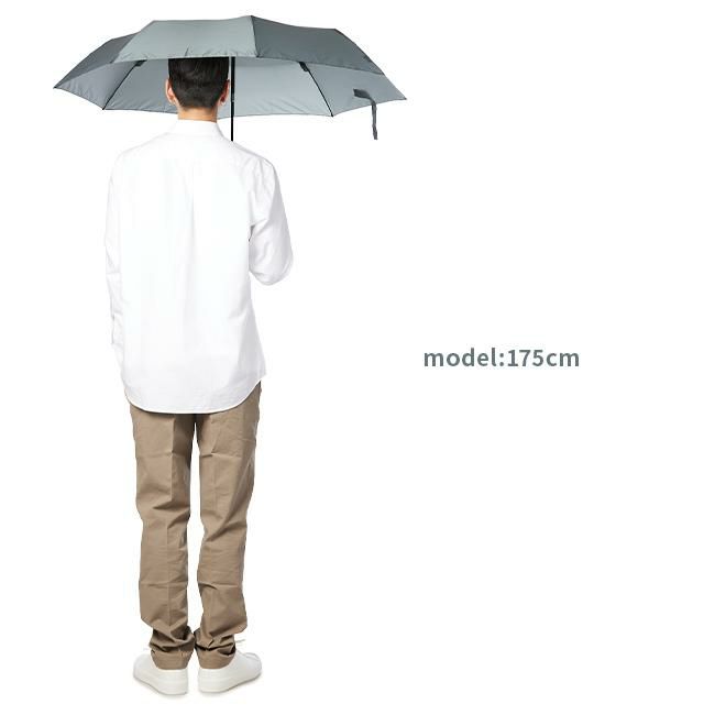 バグスロウ×アンベル ベリカル8 折りたたみ傘 8本骨 自動開閉 ワンタッチ 軽量 耐風 Amvel VERYKAL8 bugSlaw A2735
