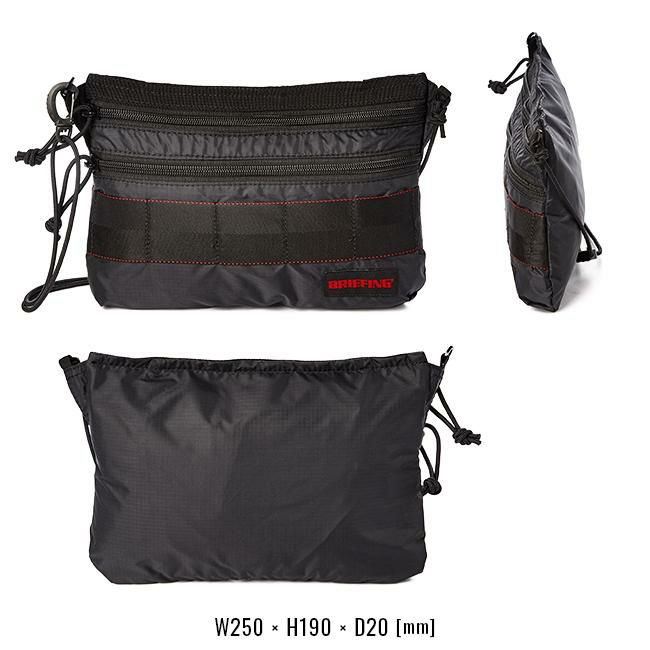 ブリーフィング ソリッドライト サコッシュ BRIEFING sl-sacoche-s