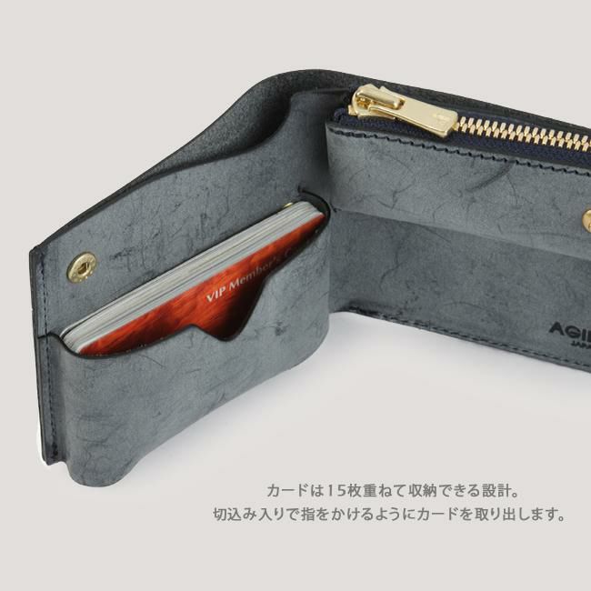 アジリティ ロロマ 二つ折り財布 AGILITY aj-1645