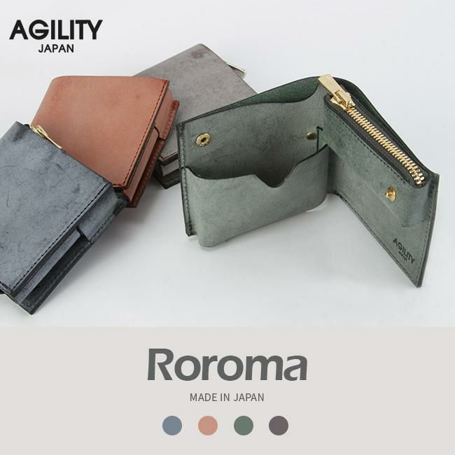 アジリティ ロロマ 二つ折り財布 AGILITY aj-1645