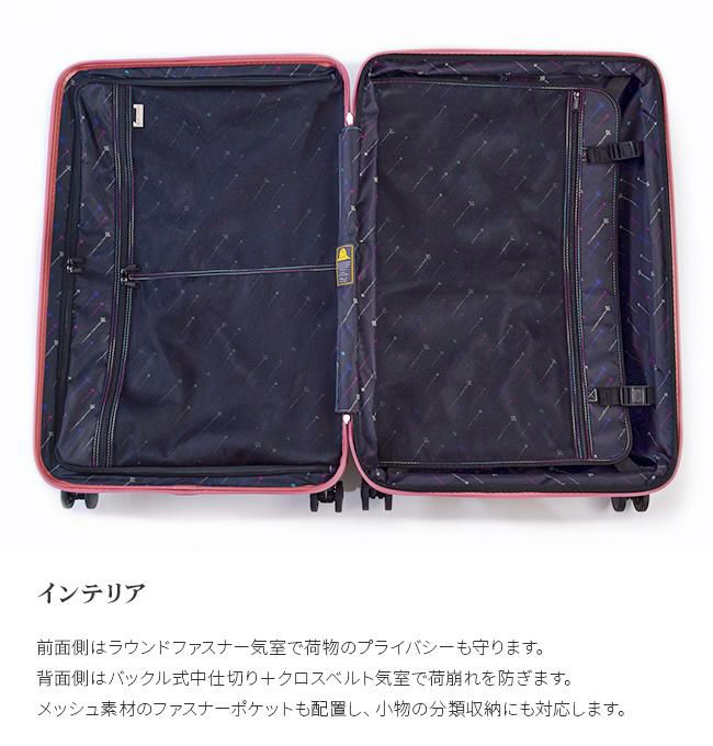 アジアラゲージ デカかるEdge スーツケース A.L.I ali-088-24w