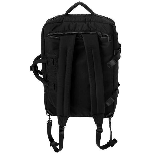 PORTER 2層 ブラック ビジネスバッグ 正規取扱店】ポーター センシズ 2WAY パック 672-27802｜PORTER
