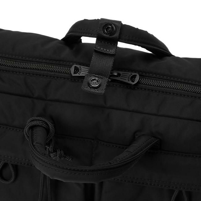 【美品】PORTER ポーター センシズ xgel 2wayバッグ ブラック 美品】PORTER ポーター センシズ xgel 2wayバッグ ブラック