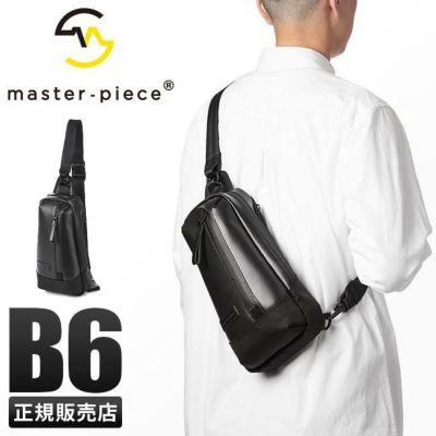 正規取扱店】マスターピース スリック レザーver. ボディバッグ