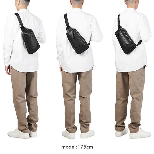 マスターピース スリック レザーver. ボディバッグ master-piece mspc-02484-l