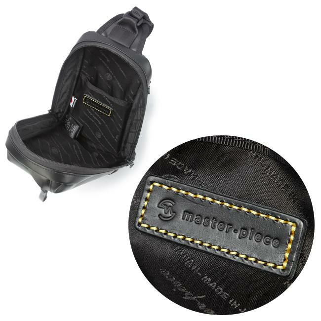 マスターピース スリック レザーver. ボディバッグ master-piece mspc-02484-l