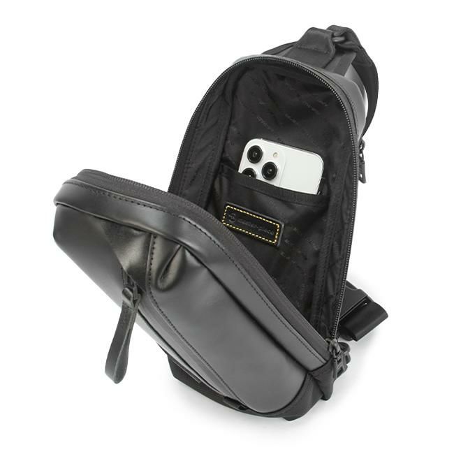 マスターピース スリック レザーver. ボディバッグ master-piece mspc-02484-l