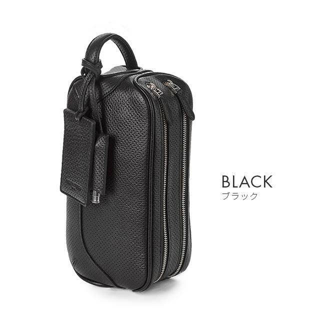 ペッレモルビダ メイデンボヤージュ/パンチング クラッチバッグ セカンドバッグ PELLE MORBIDA pmo-mb028p