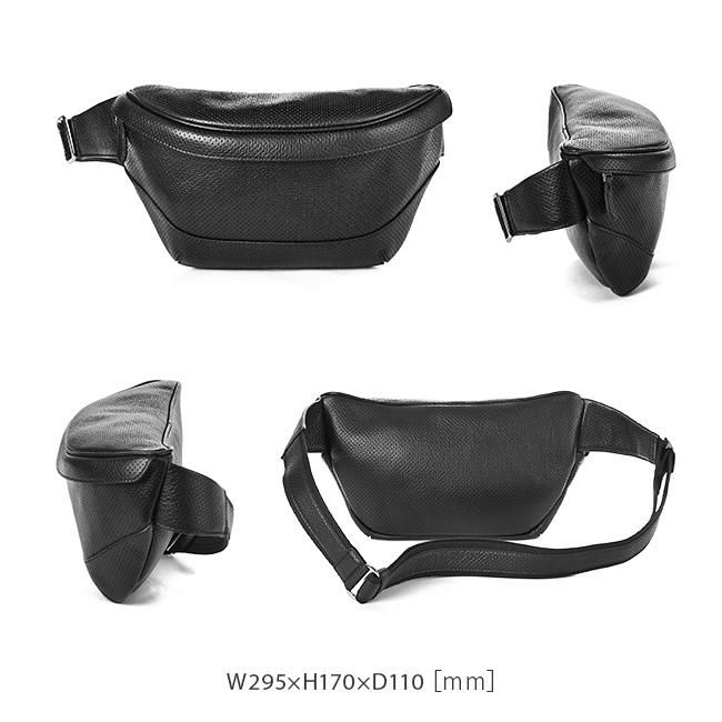 ペッレモルビダ メイデンボヤージュ/パンチング ウエストバッグ PELLE MORBIDA pmo-mb057p